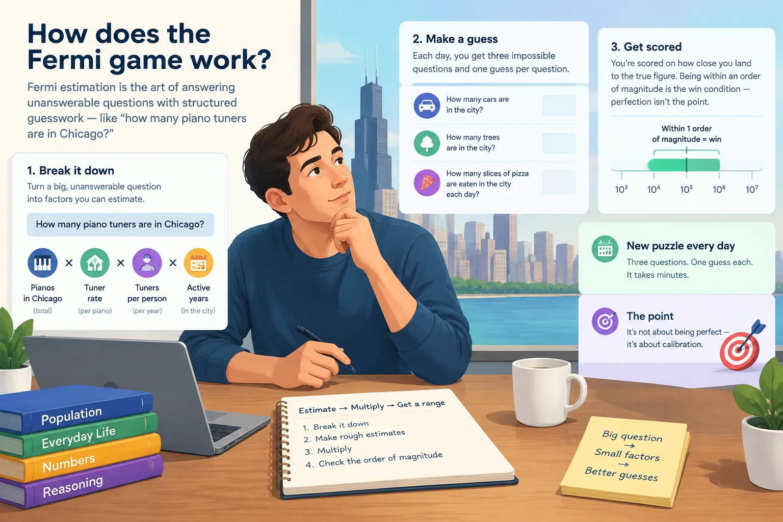 editorial knowledge graph illustration